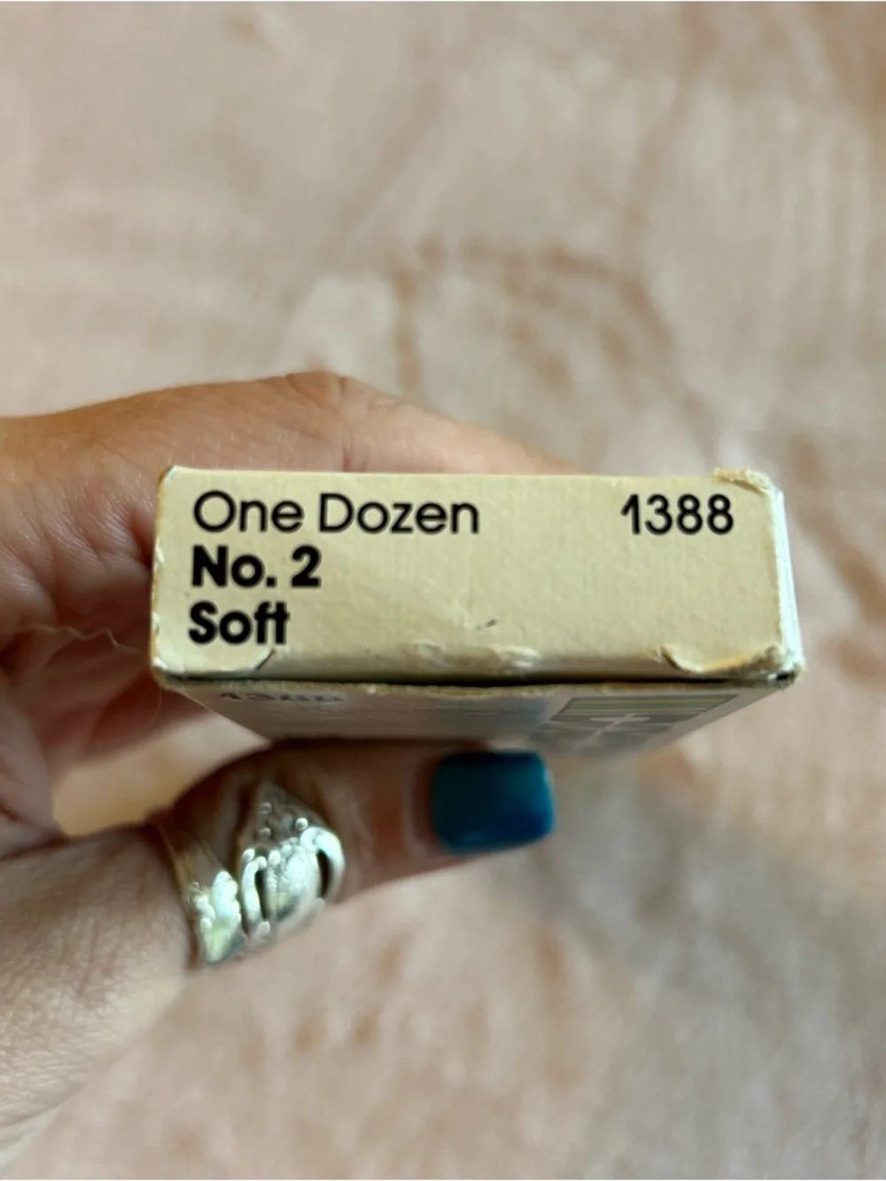 Dixon Ticonderoga 1388 one dozen no. 2 soft pencils vintage opened, new in box